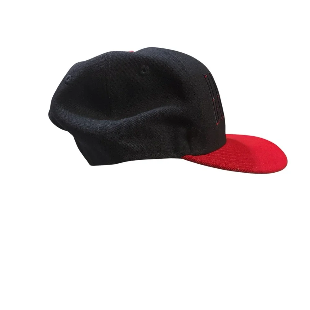 New Era Atlanta Braves Spell Out Snapback Hat MLB Embroidered Retro Summer‎